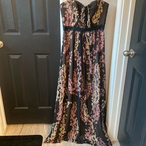 BCBG Amber Strapless Maxi